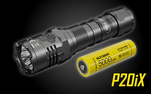 Nitecore P20iX 4000 Lumen USB-C Rechargeable Tactical Flashlight 1 * 21700 Battery