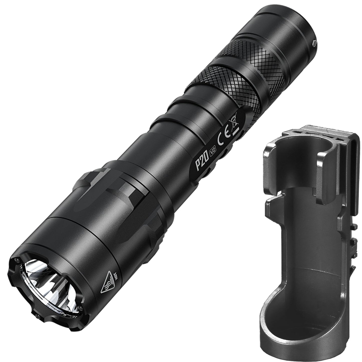 NITECORE P20 V2 1100 Lumen LED Flashlight w/ Tactical Holster