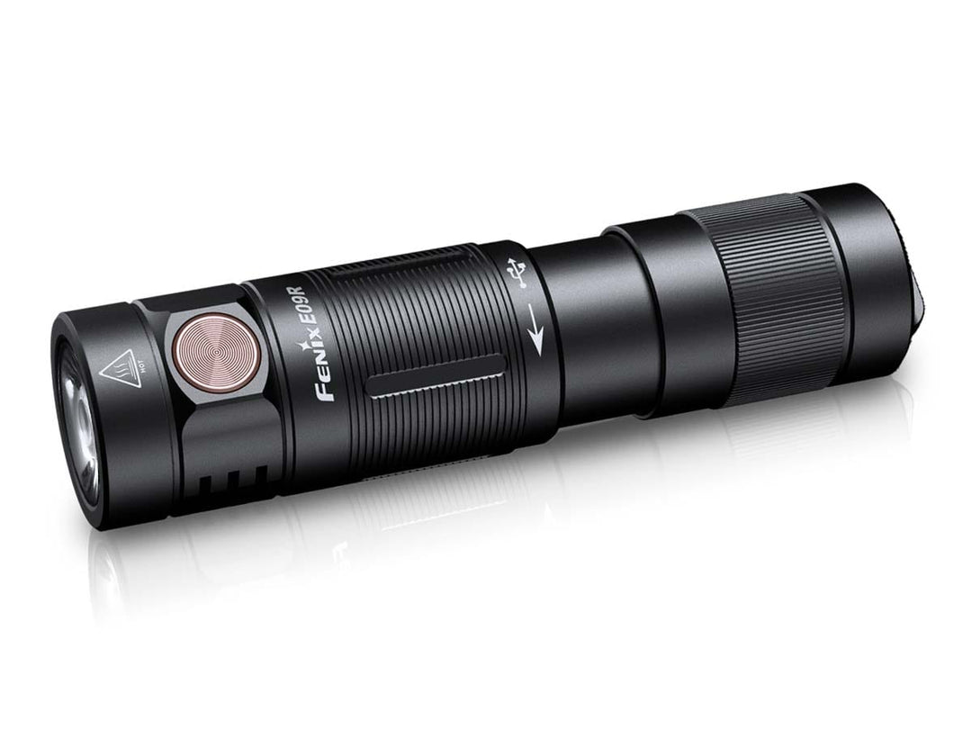 Fenix E09R 600 Lumen Rechargeable Flashlight Built-in 800mAh Li-polymer Battery