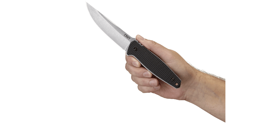 CRKT 1210 Strafe Fixed Blade Knife (4.612 Inch Blade) - Designed by Lucas Burnley