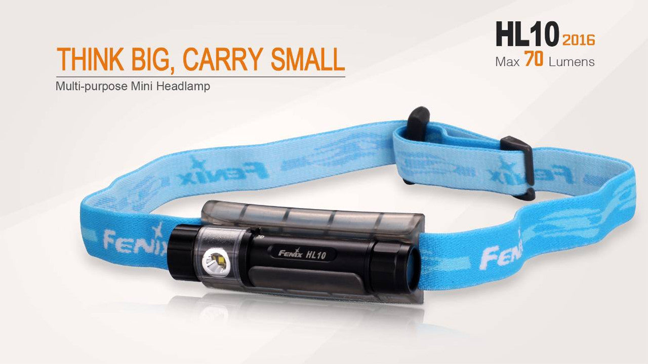 Fenix HL10 Headlamp 70 Lumen 1x AAA