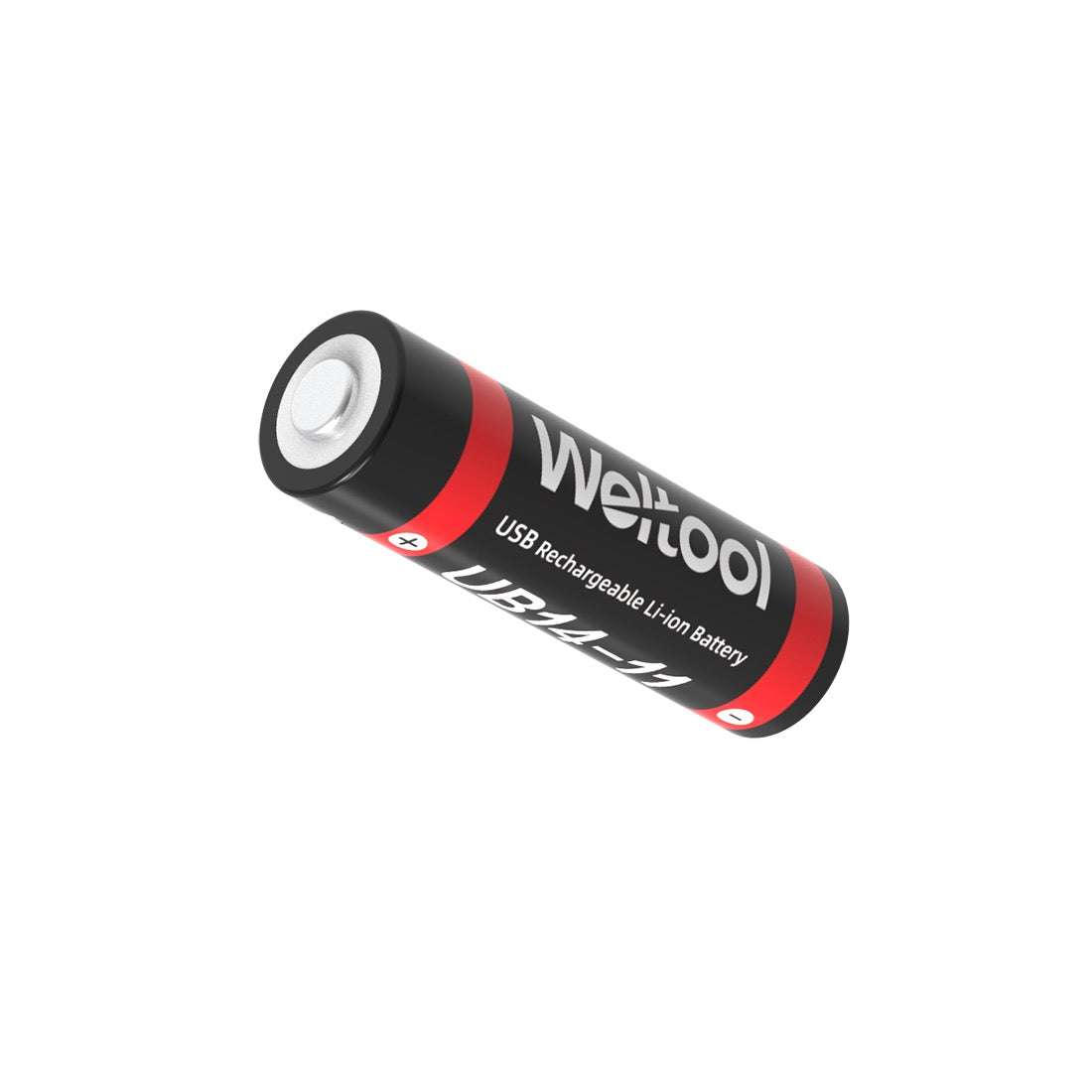 Weltool UB14-11 high-performance 14500 USB-C battery 1100mAh