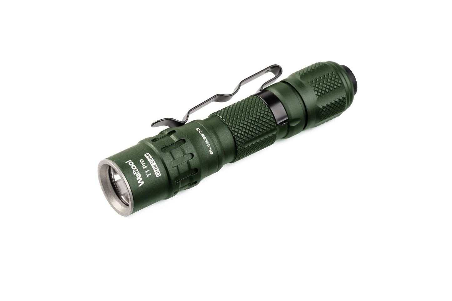 Weltool T1 Pro TAC 540 Lumen Tactical Flashlight USB-C Rechargeable 14500 Battery Included - OD Green