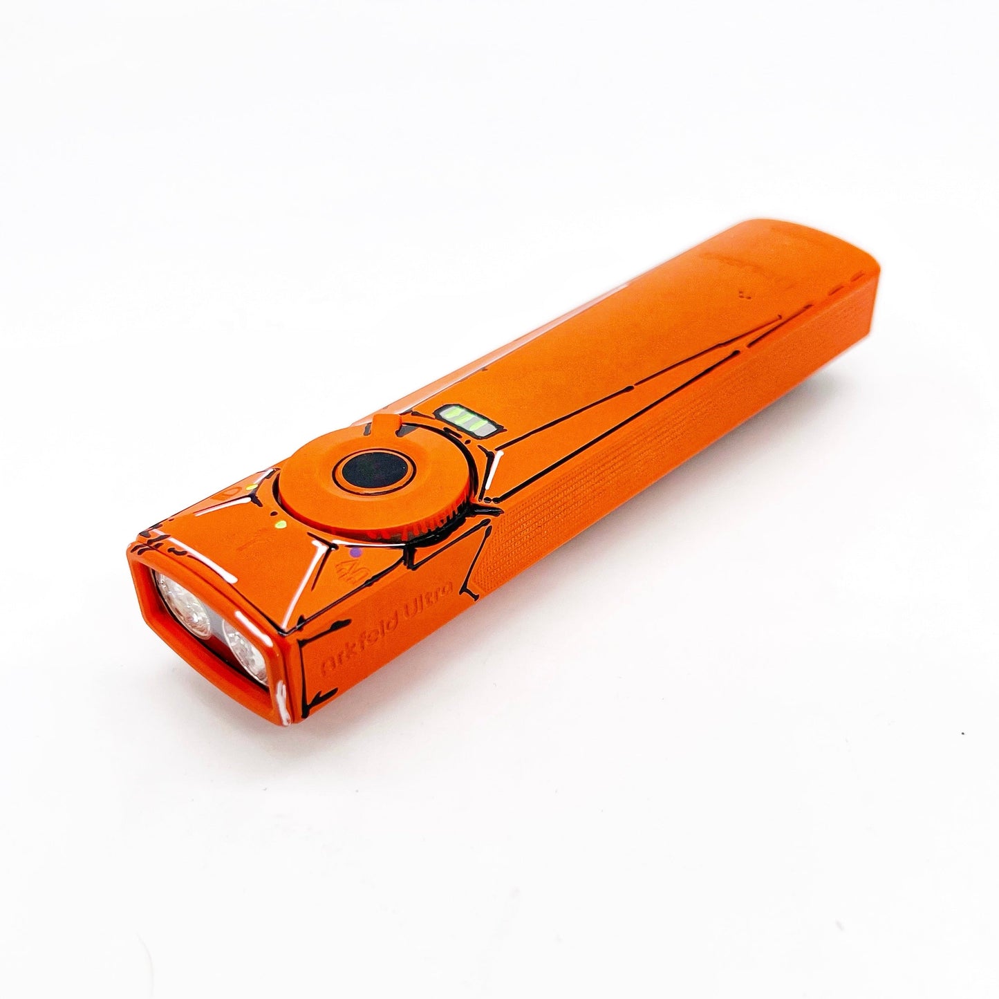 Olight Arkfeld Ultra Comic Book 1400 Lumen EDC Flashlight Rechargeable Aluminum Body - Agent Orange