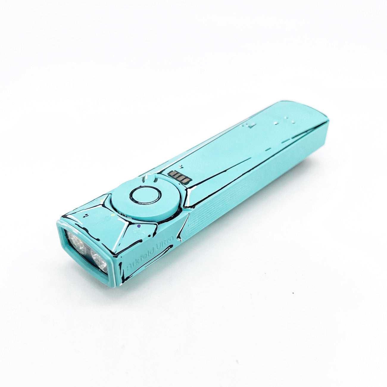 Olight Arkfeld Ultra Comic Book 1400 Lumen EDC Flashlight Rechargeable Aluminum Body - Island Blue