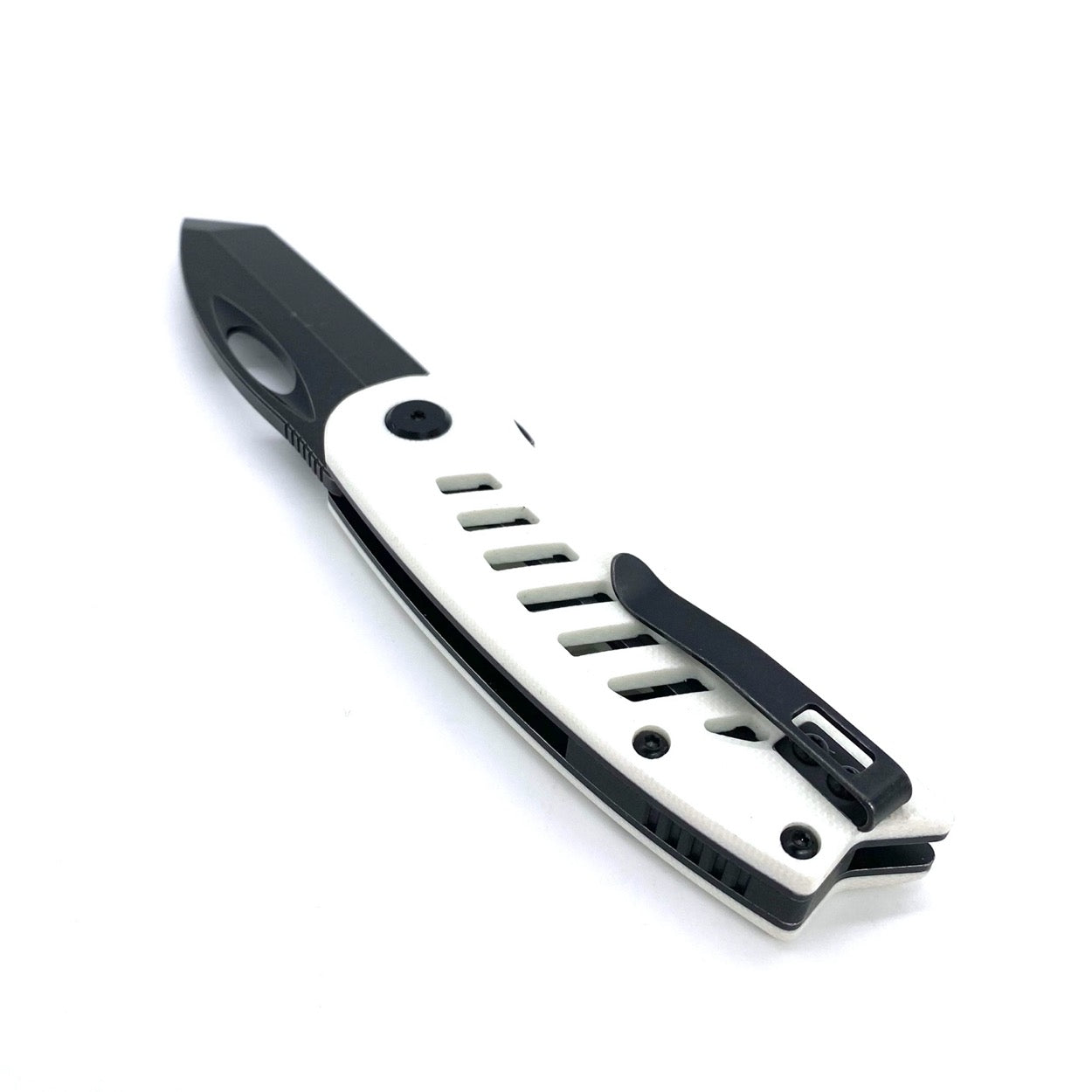 Bestech Knives Explorer Folding Knife 2.87in D2 Black Stonewash Steel Blade - BG37E