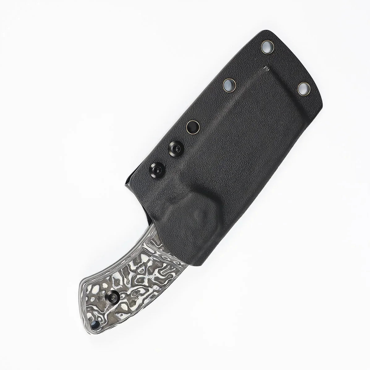 Kansept Korvid S 2.9" CPM-S35VN Black &amp; White Carbon Fiber G2030A5