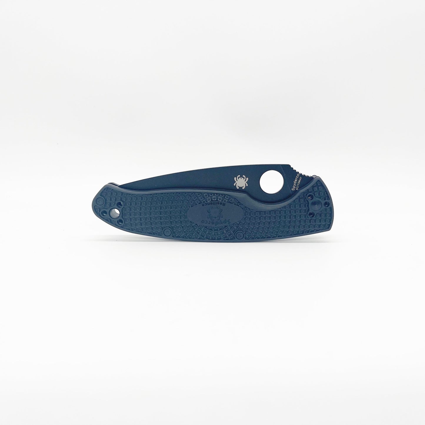Spyderco Resilience C142PBBK Folding Knife 4.25in 8Cr13MoV Black Blade