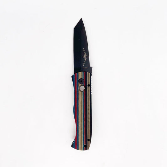 Pro-Tech Emerson CQC7 Auto Folding Knife Unique Micarta DLC 154cm Blade