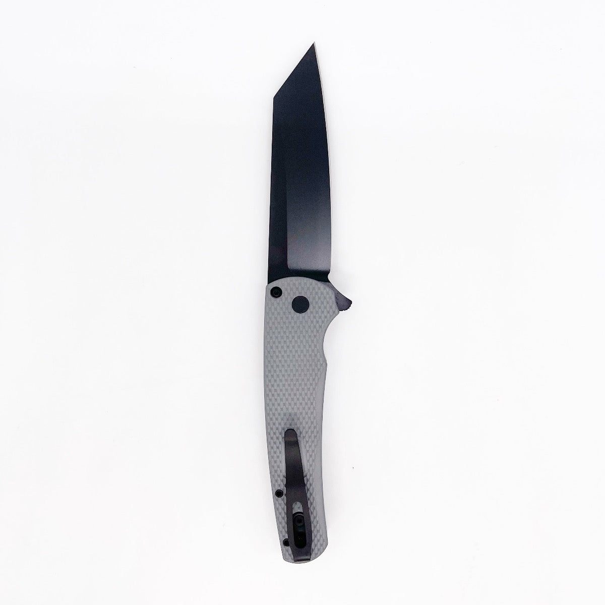 Pro-Tech Malibu Flipper 5206 Folding Knife Textured GREY Aluminum Handles DLC Black 20CV Blade (5206-Grey)
