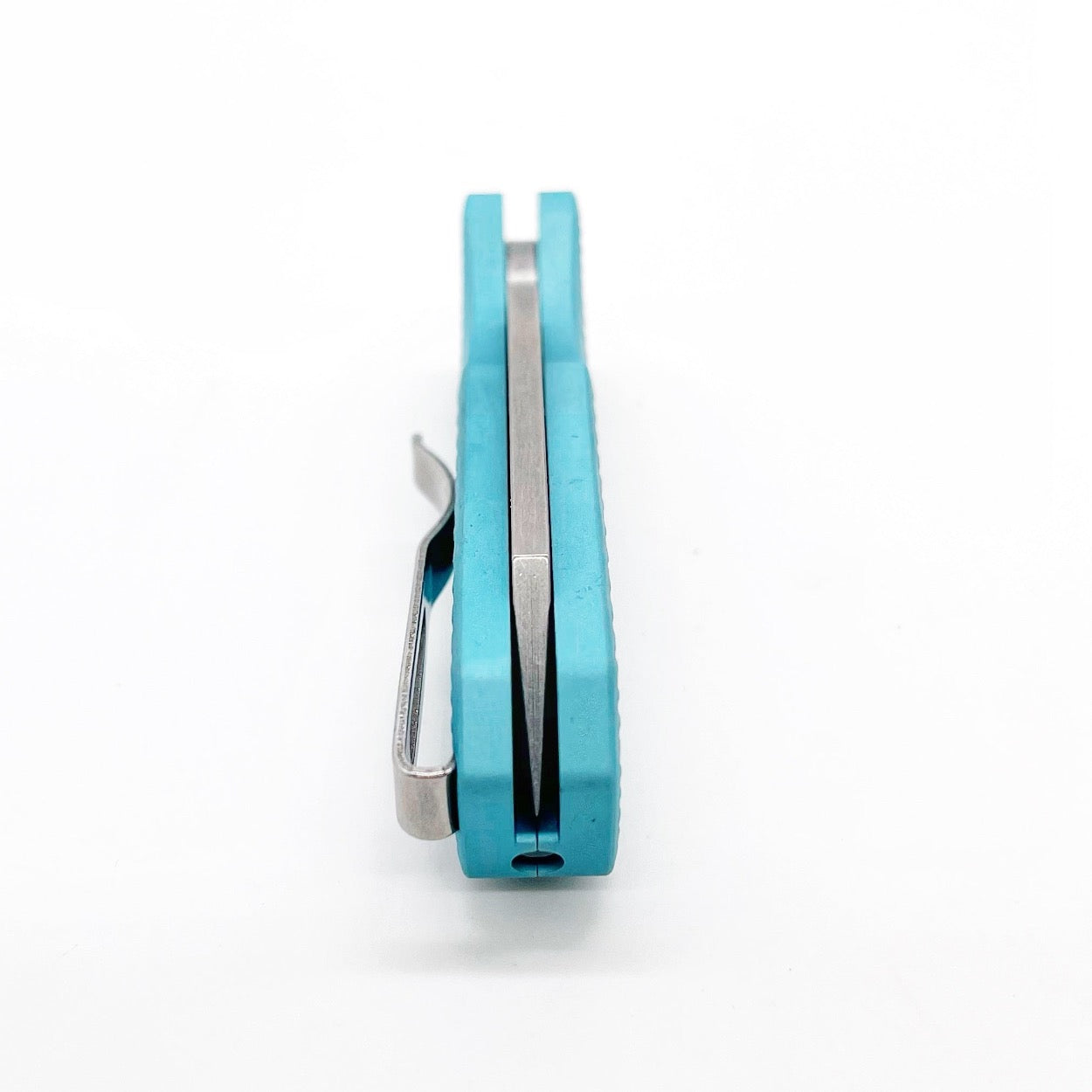 Pro-Tech R5405-T.BLUE Runt 5 Tiffany Blue Aluminum Handle Stonewashed Magnacut Blade