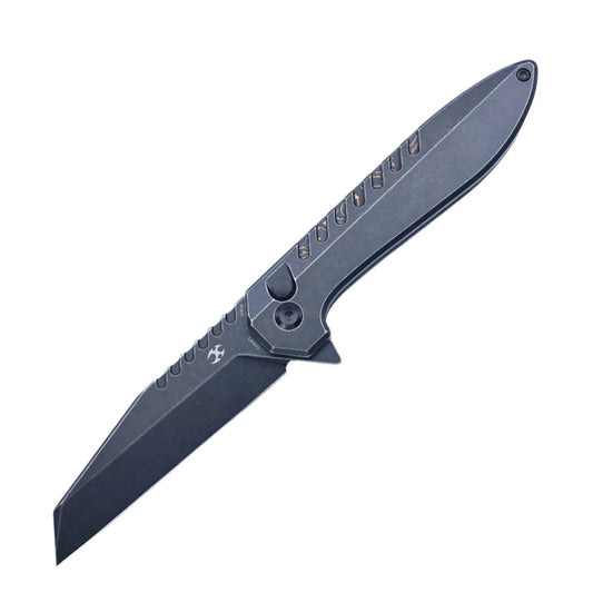 Kansept Kosame 3.37" Blackwash 154CM Blackwash Titanium with Copper Carbon Fiber Inlay T1093F3