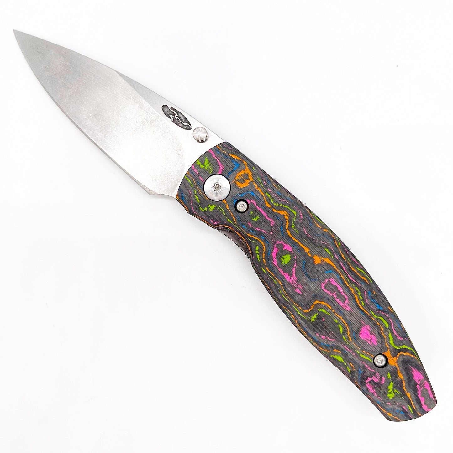 Three Rivers Mfg IRIE Magnacut Neutron 2 80s Camo Carbon Fiber 3D Handles