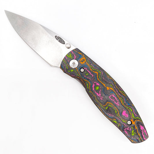 Three Rivers Mfg IRIE Magnacut Neutron 2 80s Camo Carbon Fiber 3D Handles