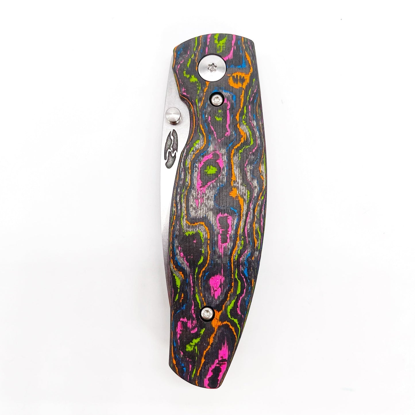Three Rivers Mfg IRIE Magnacut Neutron 2 80s Camo Carbon Fiber 3D Handles