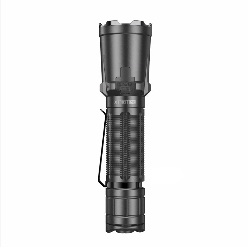 Klarus XT11GT Pro 2200 Lumen Type-C Rechargeable Tactical Flashlight 1 * 18650 Battery