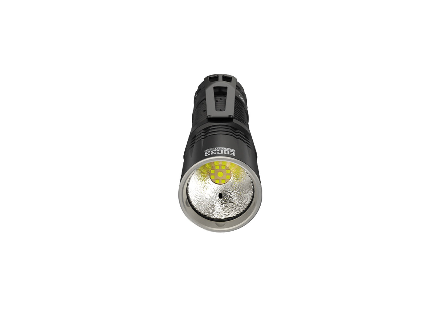 Nitecore EDC33 tail switch and controls detail