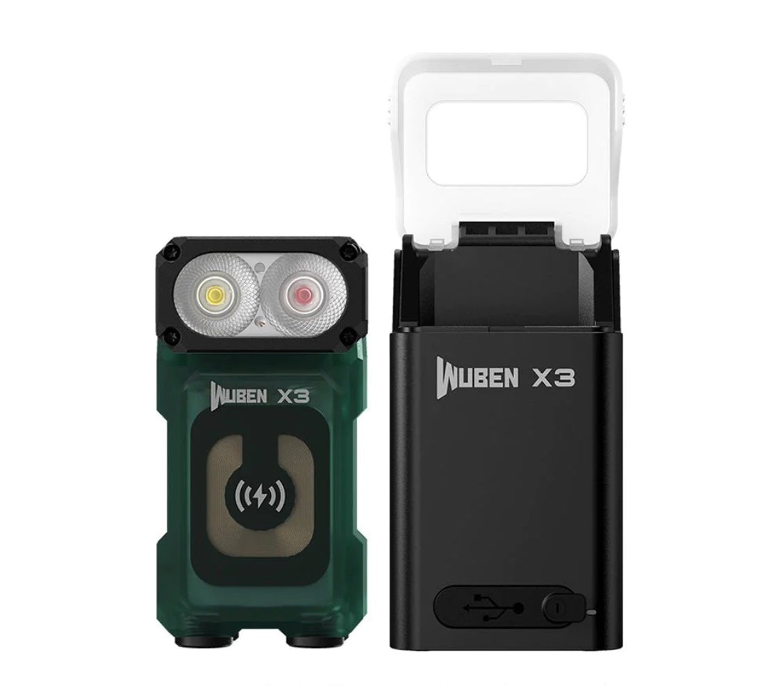 Wuben Lightok X3 Owl EDC 700 Lumen Rechargeable Flashlight w/ Charging Box