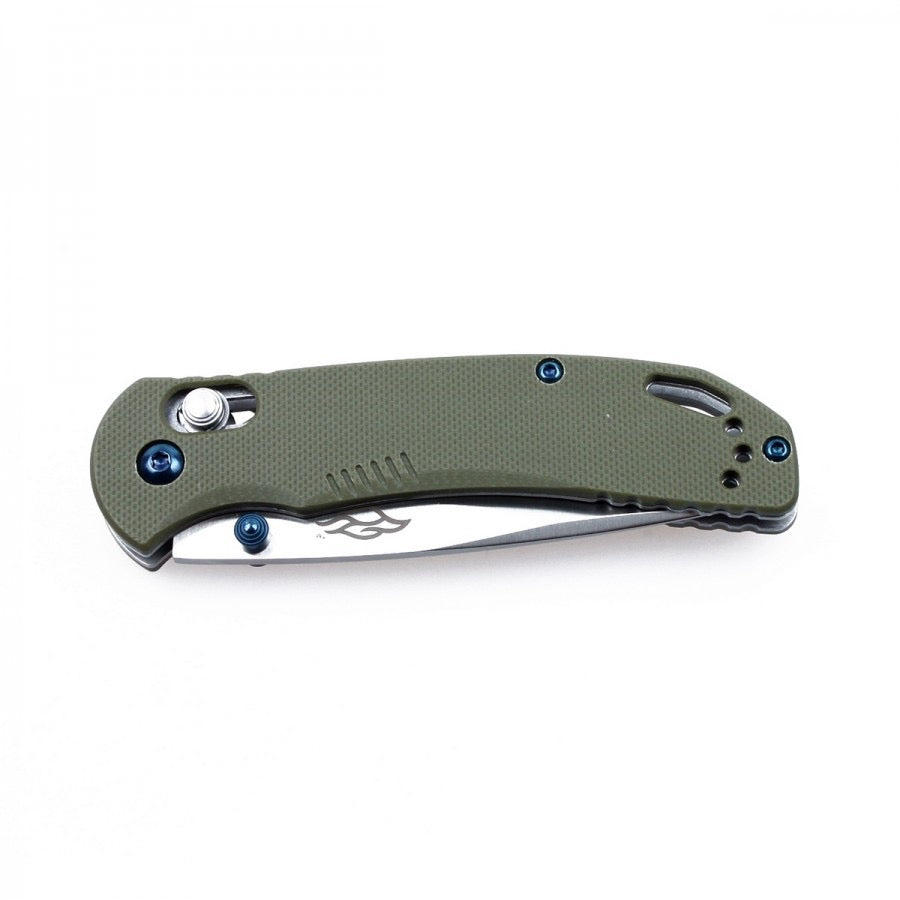 Ganzo F753M1-GR Folding Knife 3.03in 440c Stainless Steel Blade Green G10 Handles