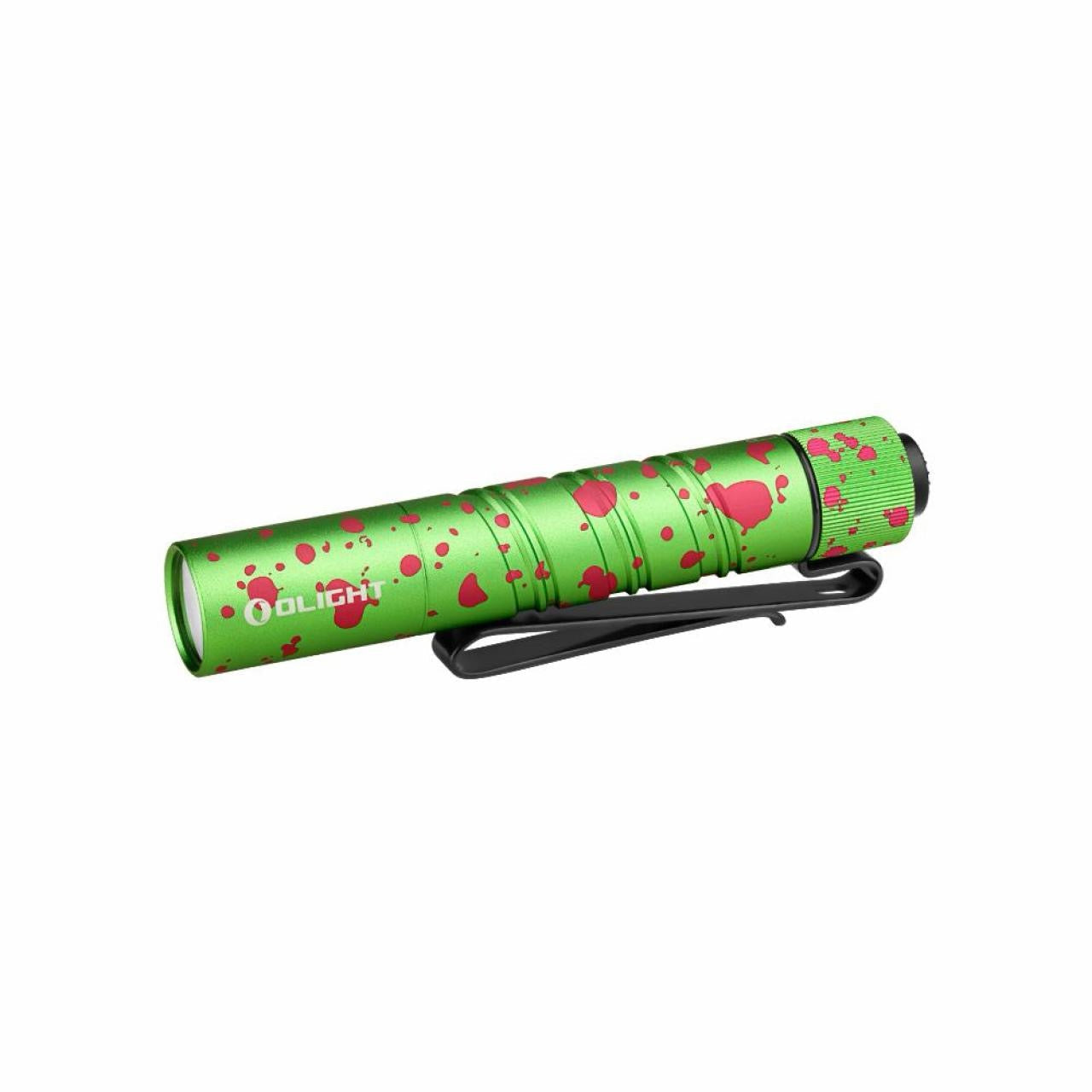 Olight I3T 2 EOS Zombie Green 200 Lumen Small EDC Flashlight AAA Battery Included