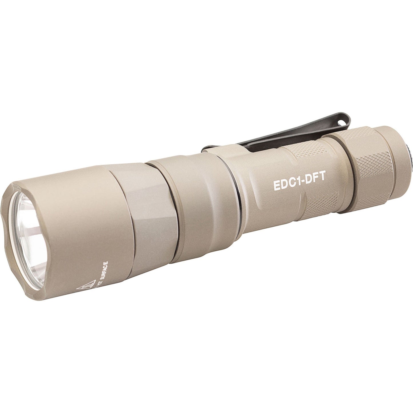 Surefire EDC1-DFT High-Candela Everyday Carry LED Flashlight 1 * 18350 Micro-USB Rechargeable Battery