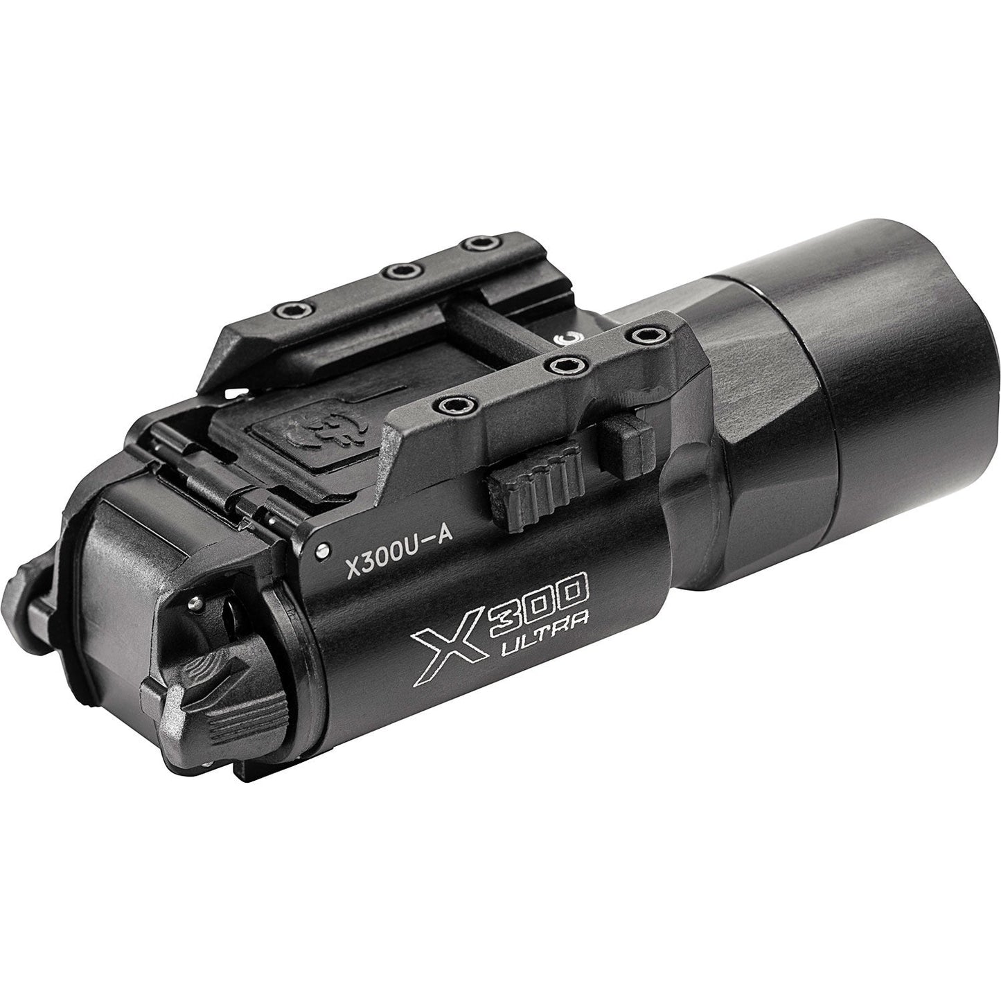 Surefire X300U-A 1000 Lumen Rail-Lock Tactical Flashlight 2 * 123A Batteries Included - Black / Tan