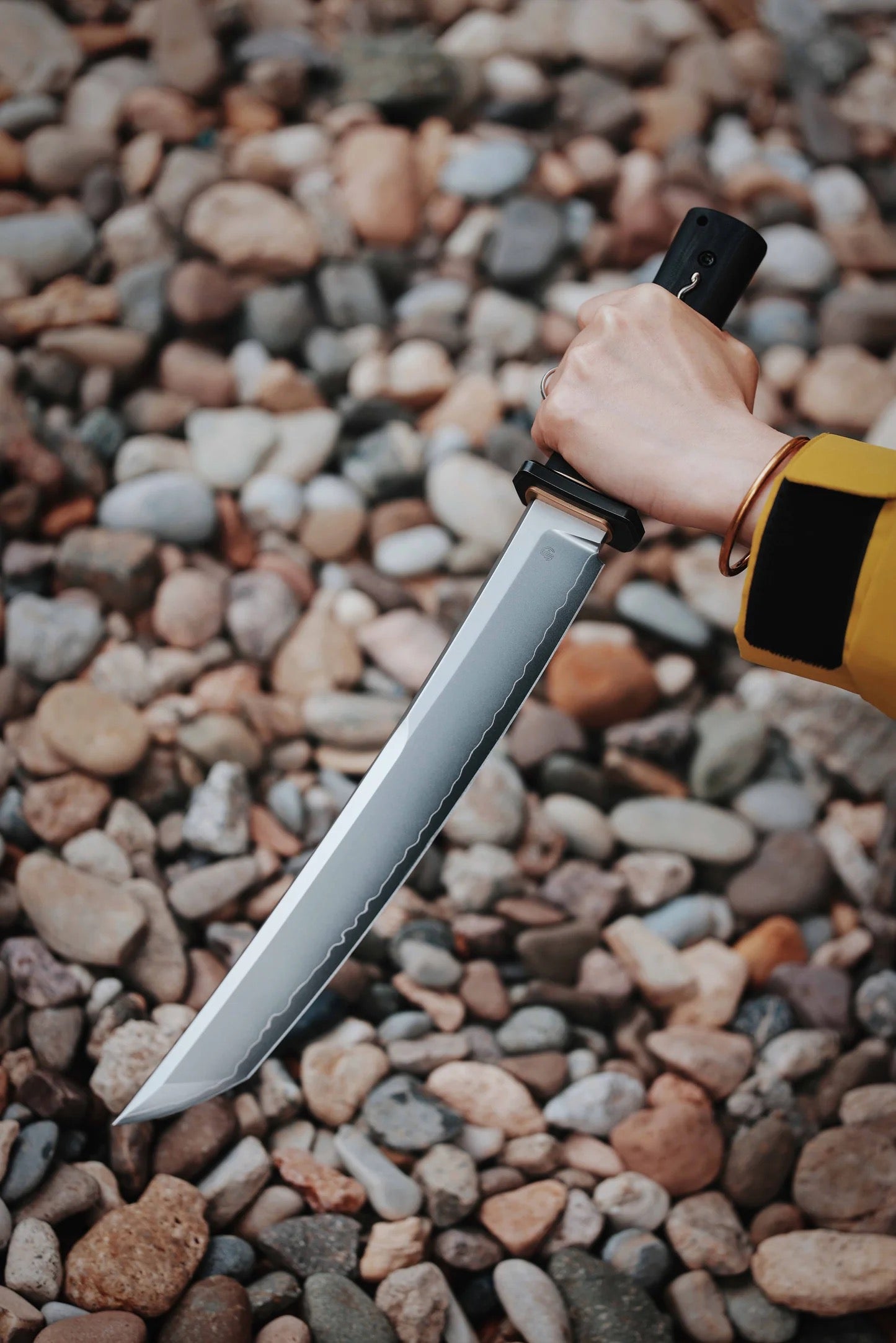 North Mountain Blade 2501 detail view 2 fixed blade knife