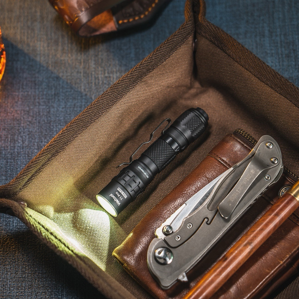 Weltool T1 Pro V3 600 lumen beam shot