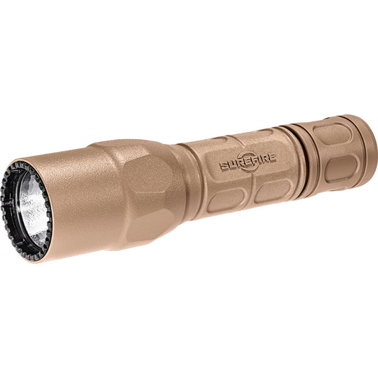 Surefire G2X Pro 600 Lumen Dual-Output LED Flashlight 2 * 123A Batteries - Tan