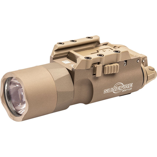 Surefire X300U-A 1000 Lumen Rail-Lock Tactical Flashlight 2 * 123A Batteries Included - Black / Tan