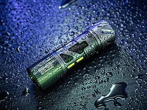 Loop Gear SK03 Black 1000 Lumen Everyday Carry LED Flashlight USB-C Rechargeable 14500 Battery