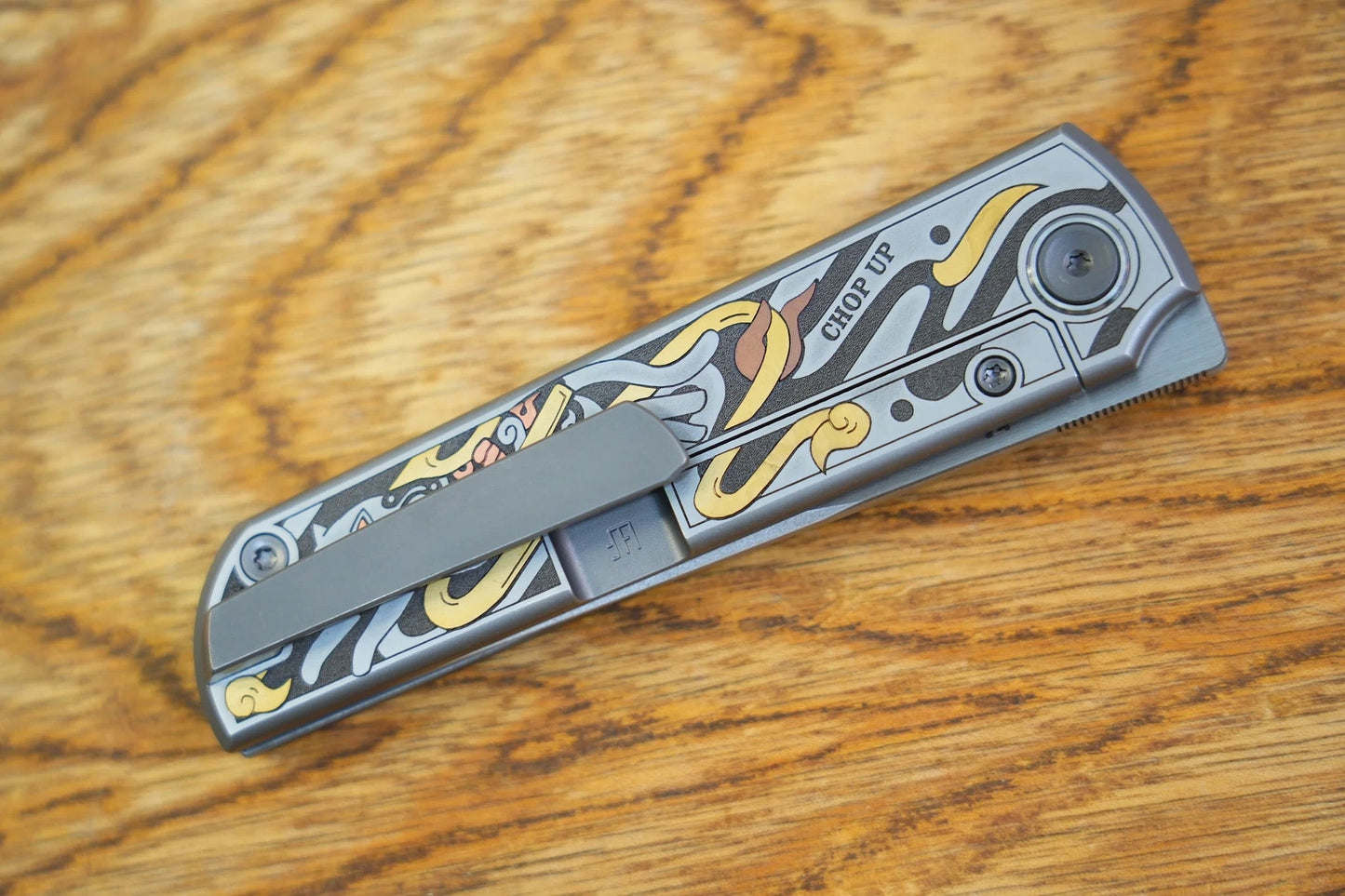 North Mountain Blade CHOP-Tengu-SamuraiCat detail view 9