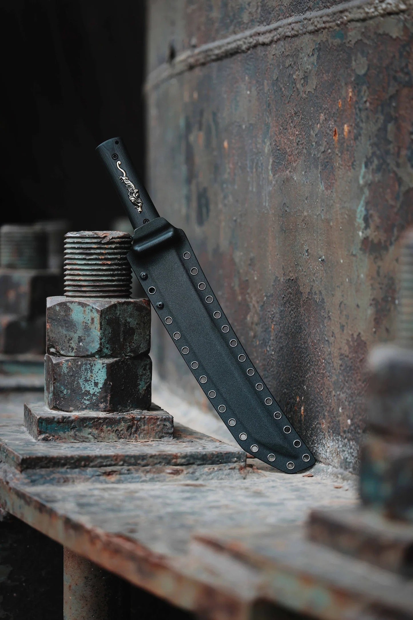 North Mountain Blade 2501 detail view 4 fixed blade knife