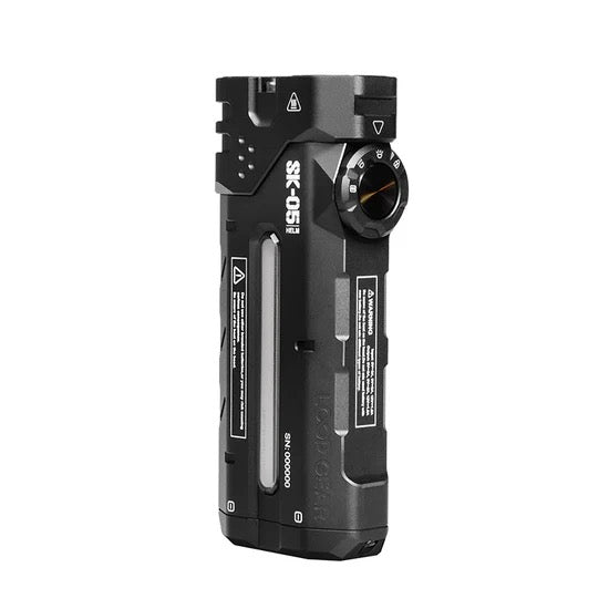 Loop Gear SKO5 2850 Lumen Dual LED Compact USB-C Rechargeable Flashlight