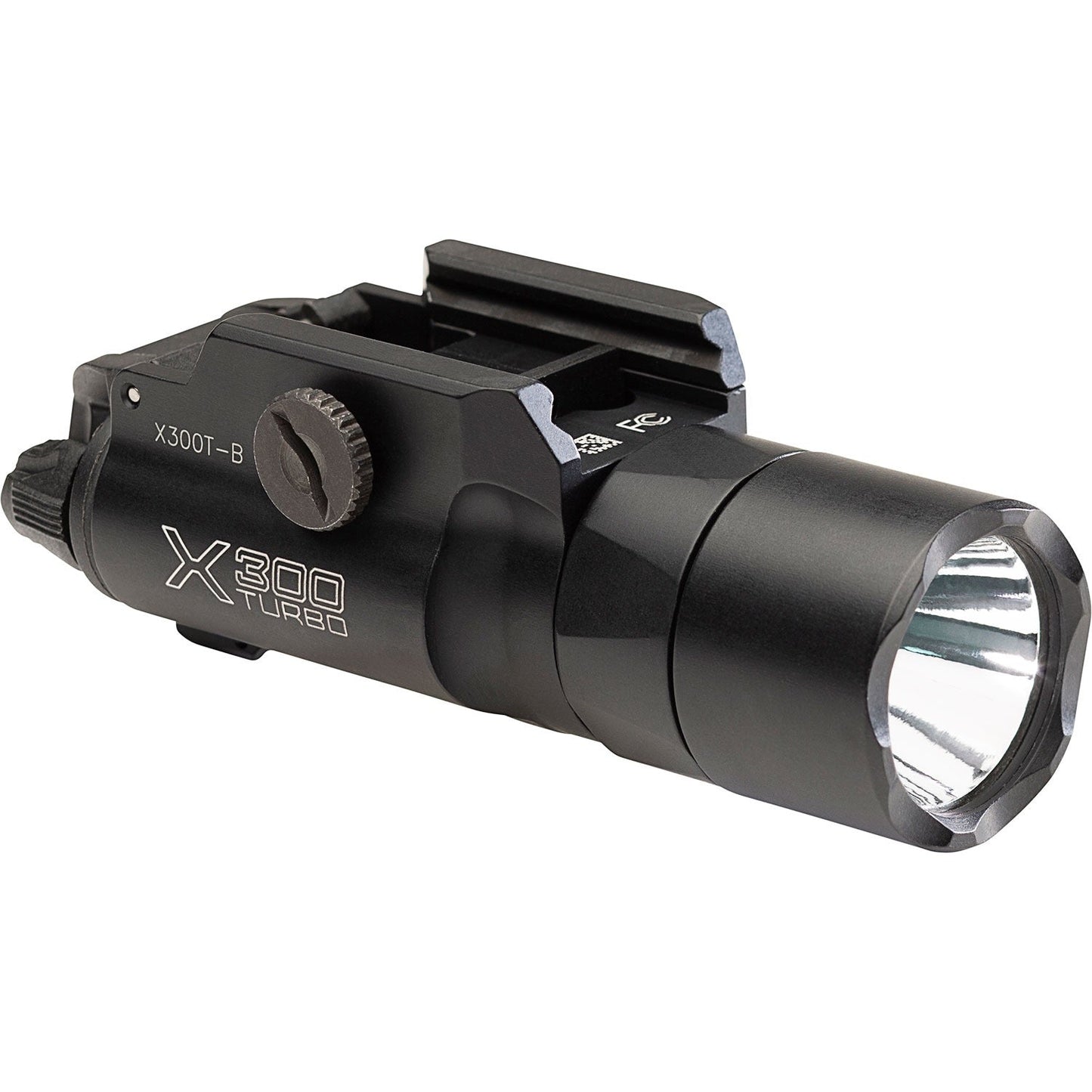 Surefire X300T-B 600 Lumen High Candela LED Weaponlight 2 * 123A Batteries - Black