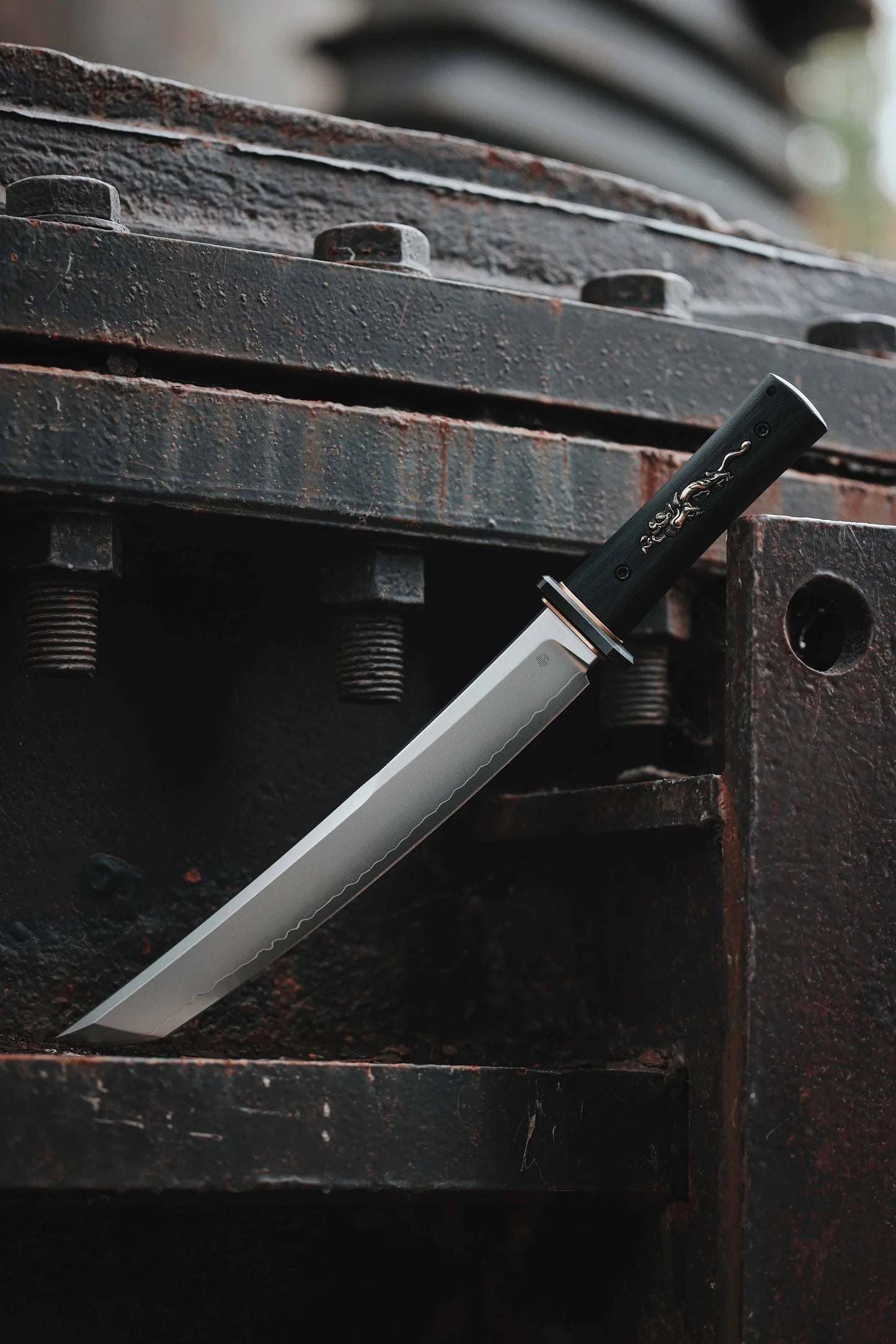 North Mountain Blade 2501 detail view 5 fixed blade knife