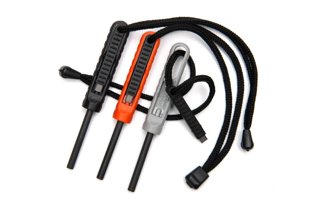 Exotac polySTRIKER Ultra-Light Ferrocerium Rod & Built In Striking Tool