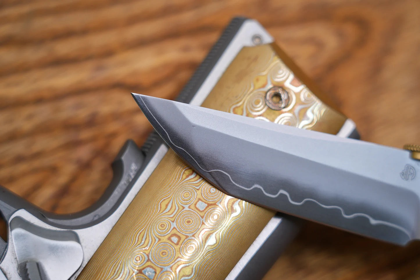 North Mountain Blade Chop 2 – SLD-Magic Jade G10 Knife | .45 Thumb Disc & Button Lock (2406JD)