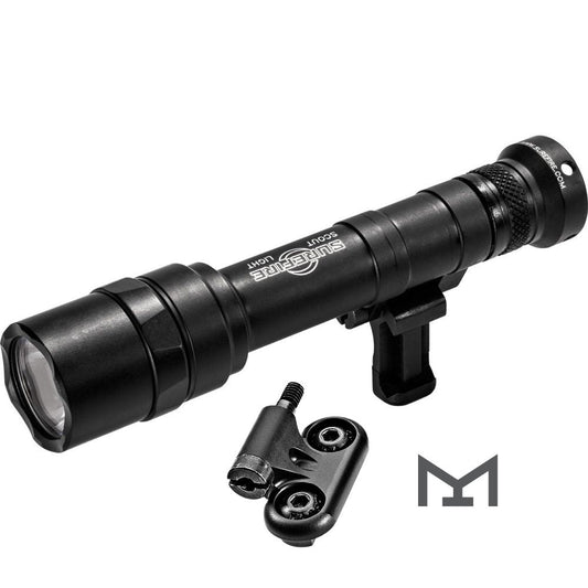 Surefire M640U-BK-PRO Scout Light Pro 1000 Lumen Low Profile Mount Flashlight 2 * 123A Batteries Included
