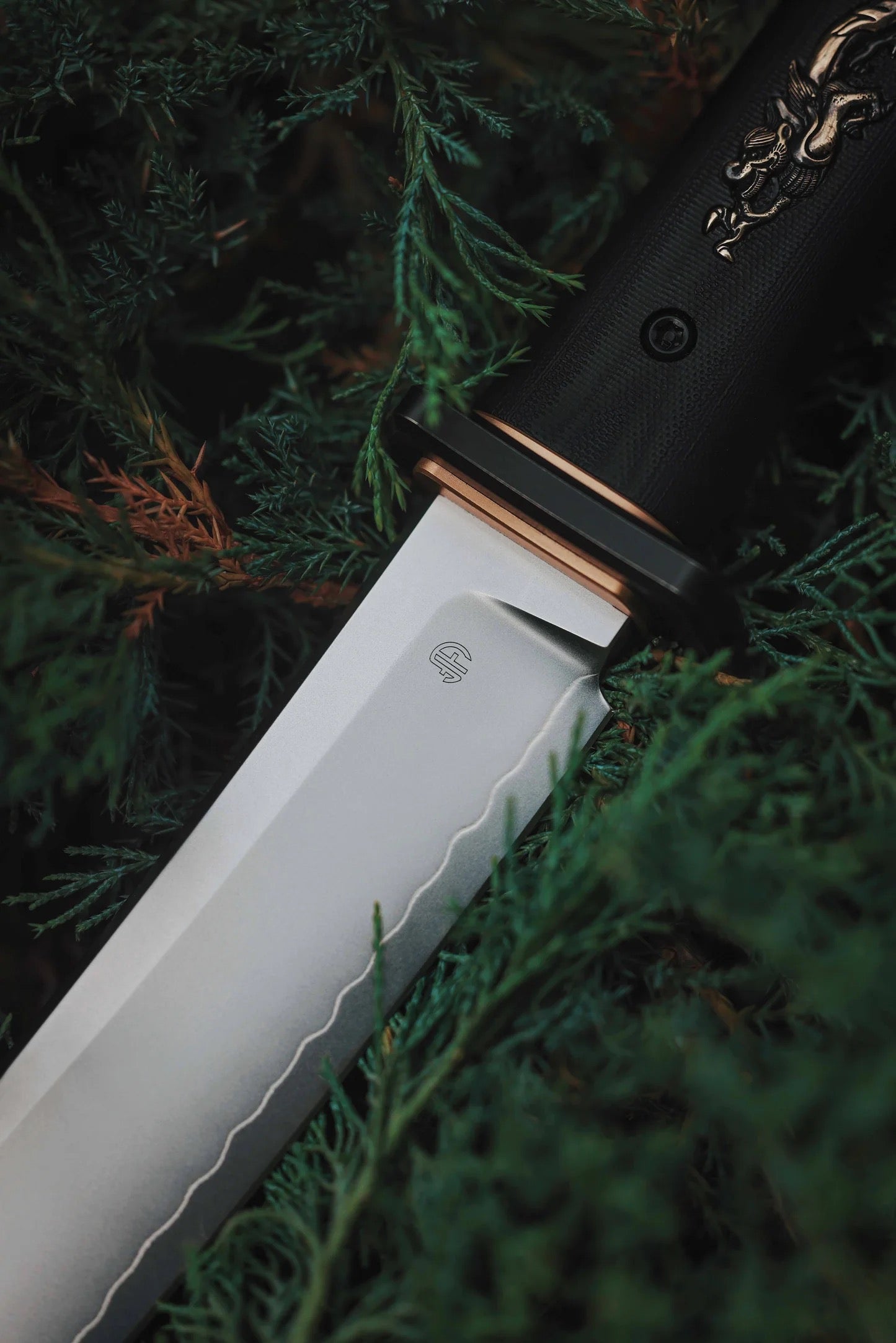 North Mountain Blade 2501 detail view 7 fixed blade knife