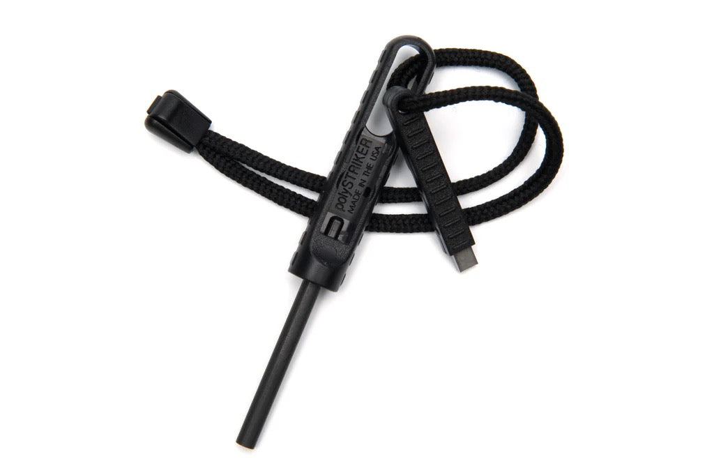 Exotac polySTRIKER Ultra-Light Ferrocerium Rod & Built In Striking Tool