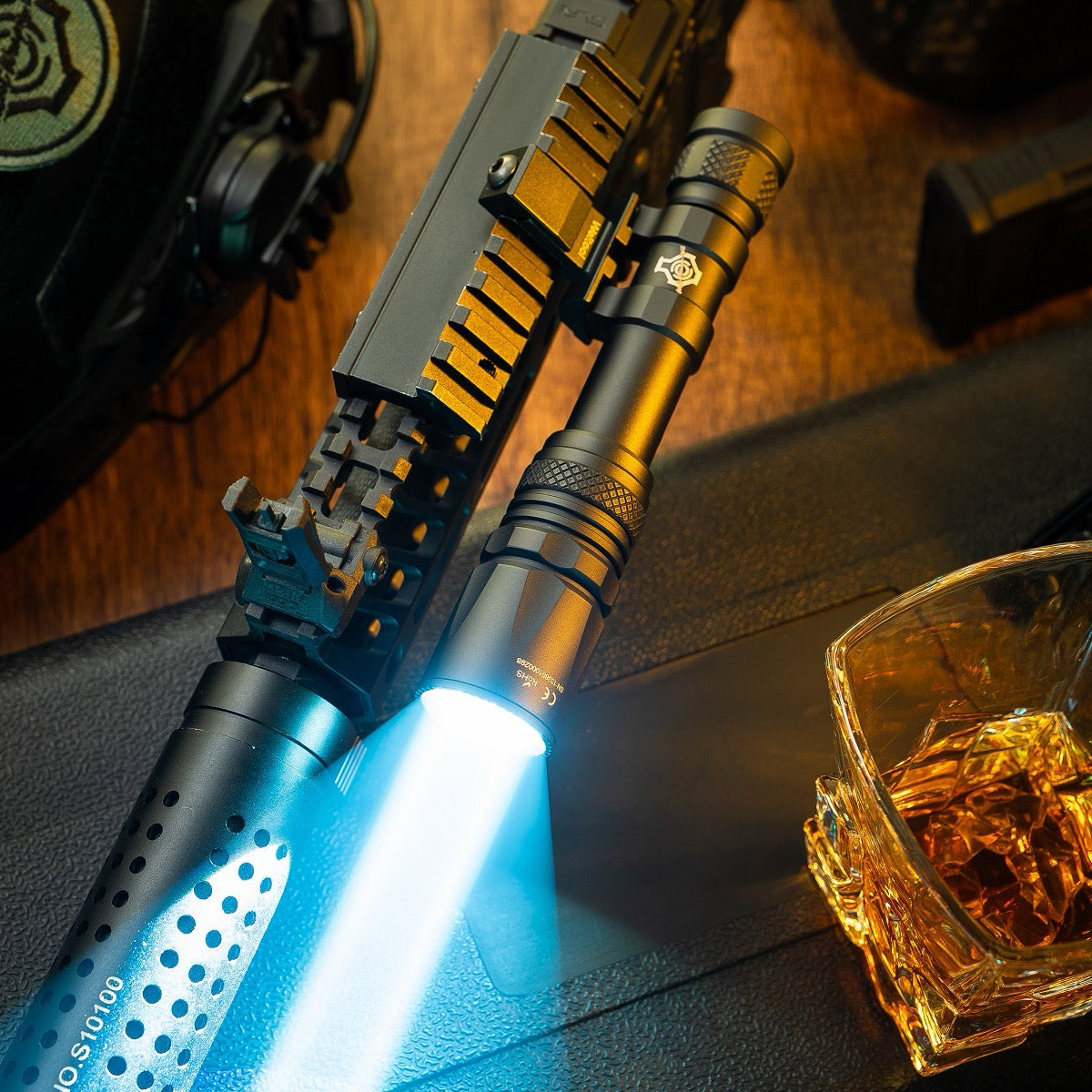 Weltool LH20 LEP Weaponlight Head with Spill – 700 Lumens, 364,500 Candela
