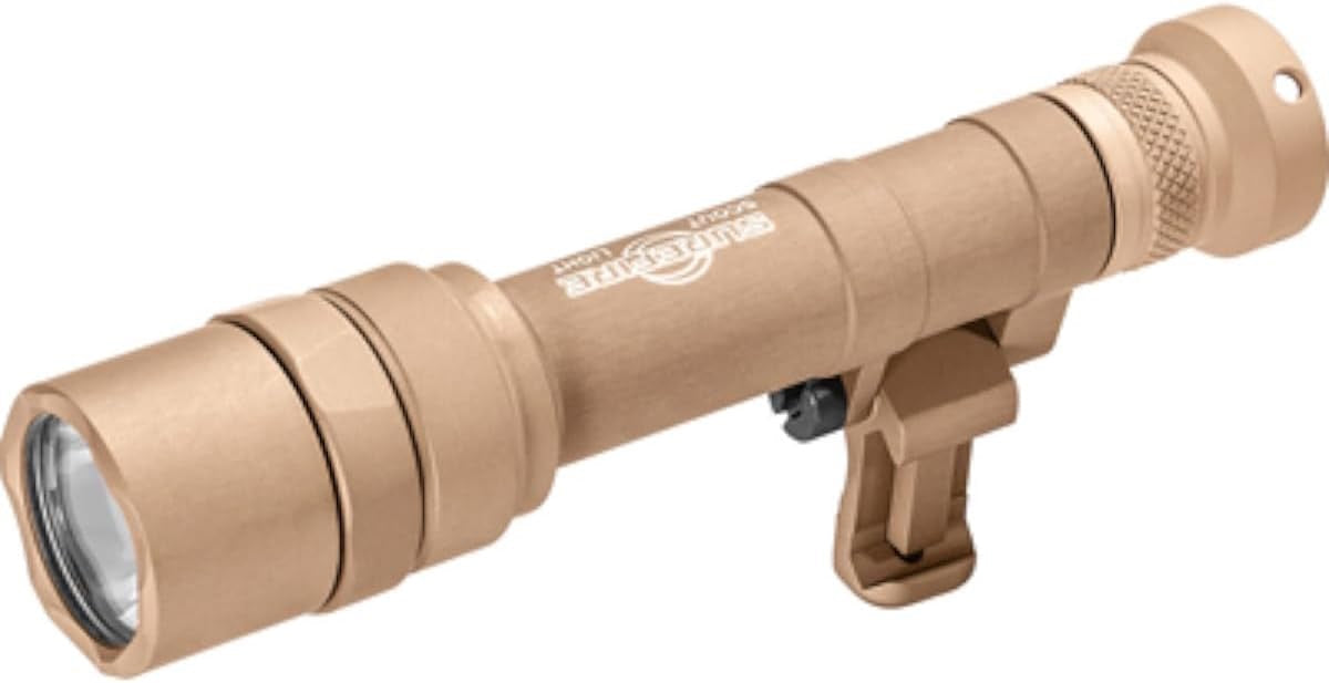 Surefire M640DFT-TN-PRO Turbo Scout Light Pro 700 Lumen 100k Candela Weapon Light 1 * 18650 Micro-USB Rechargeable Battery