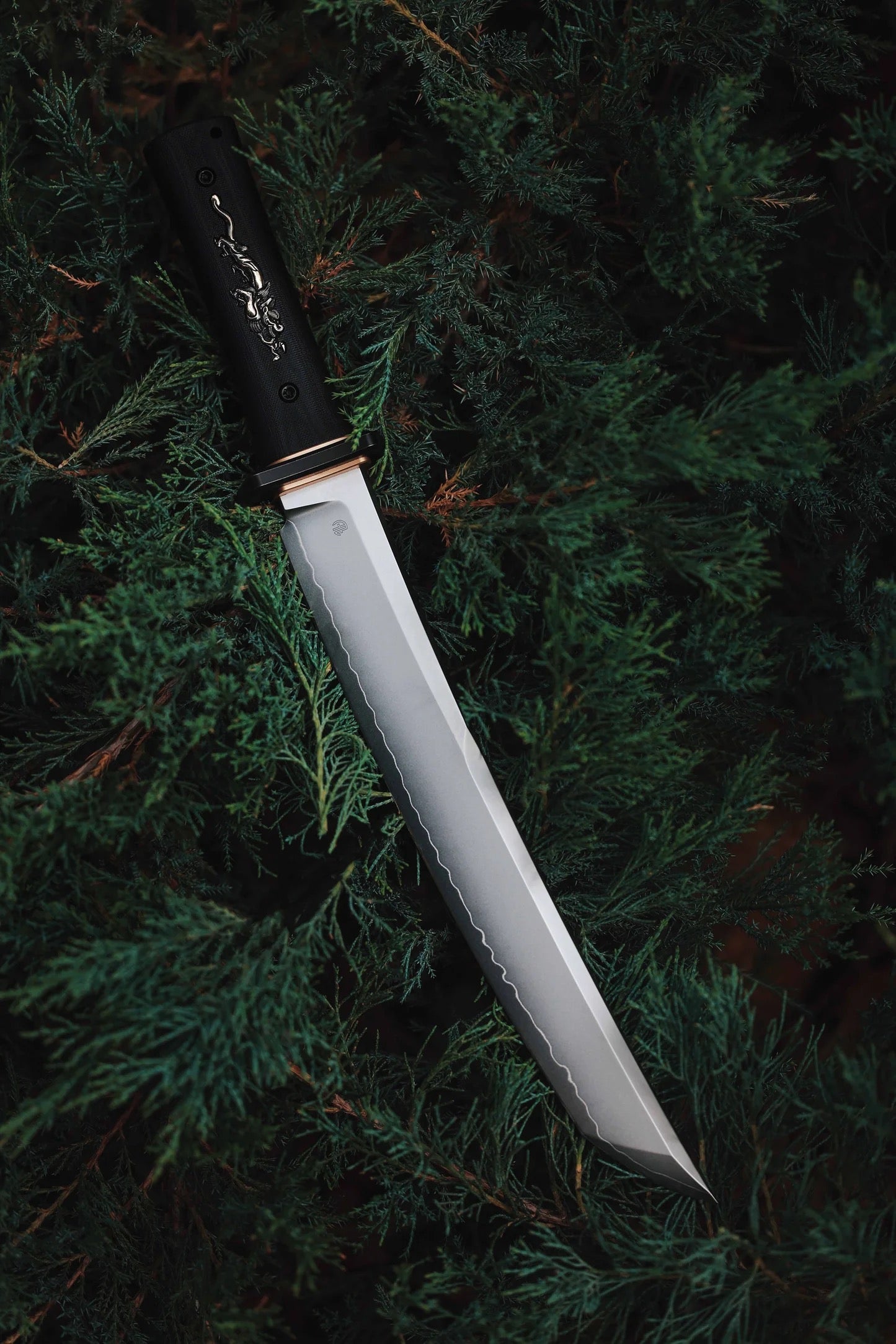 North Mountain Blade 2501 detail view 8 fixed blade knife
