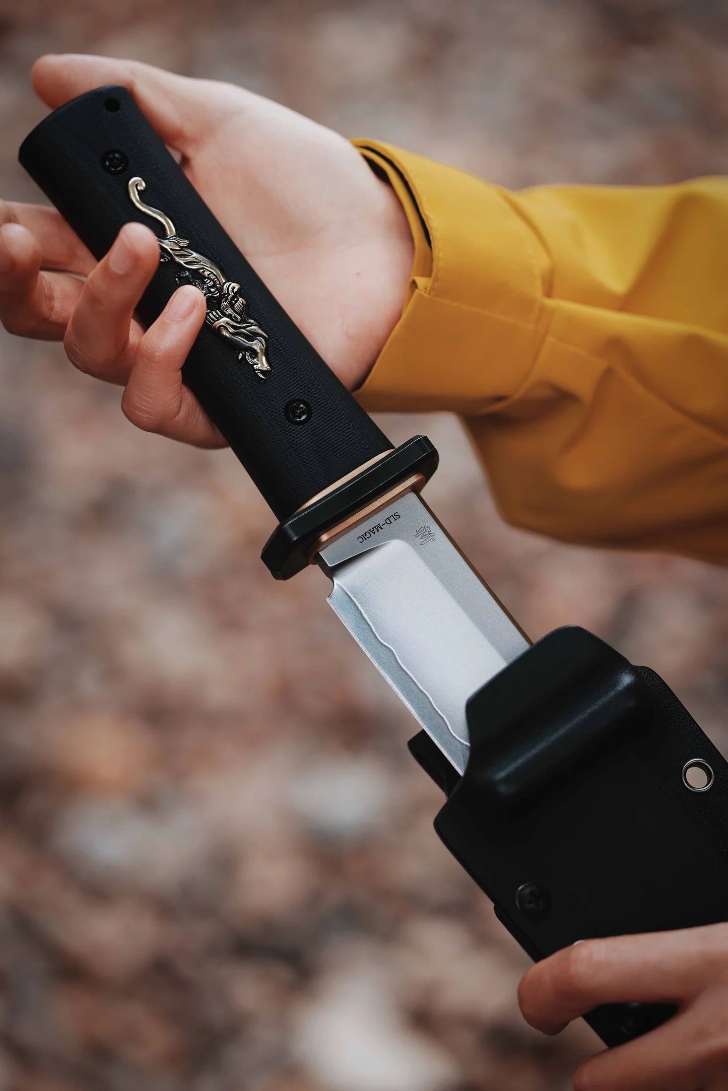 North Mountain Blade 2501 detail view 9 fixed blade knife