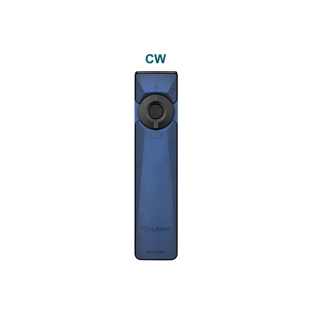 Olight Arkfeld Ultra 3-in-1 Compact 1,400 Lumen Rechargeable EDC Flashlight - Navy Blue V2