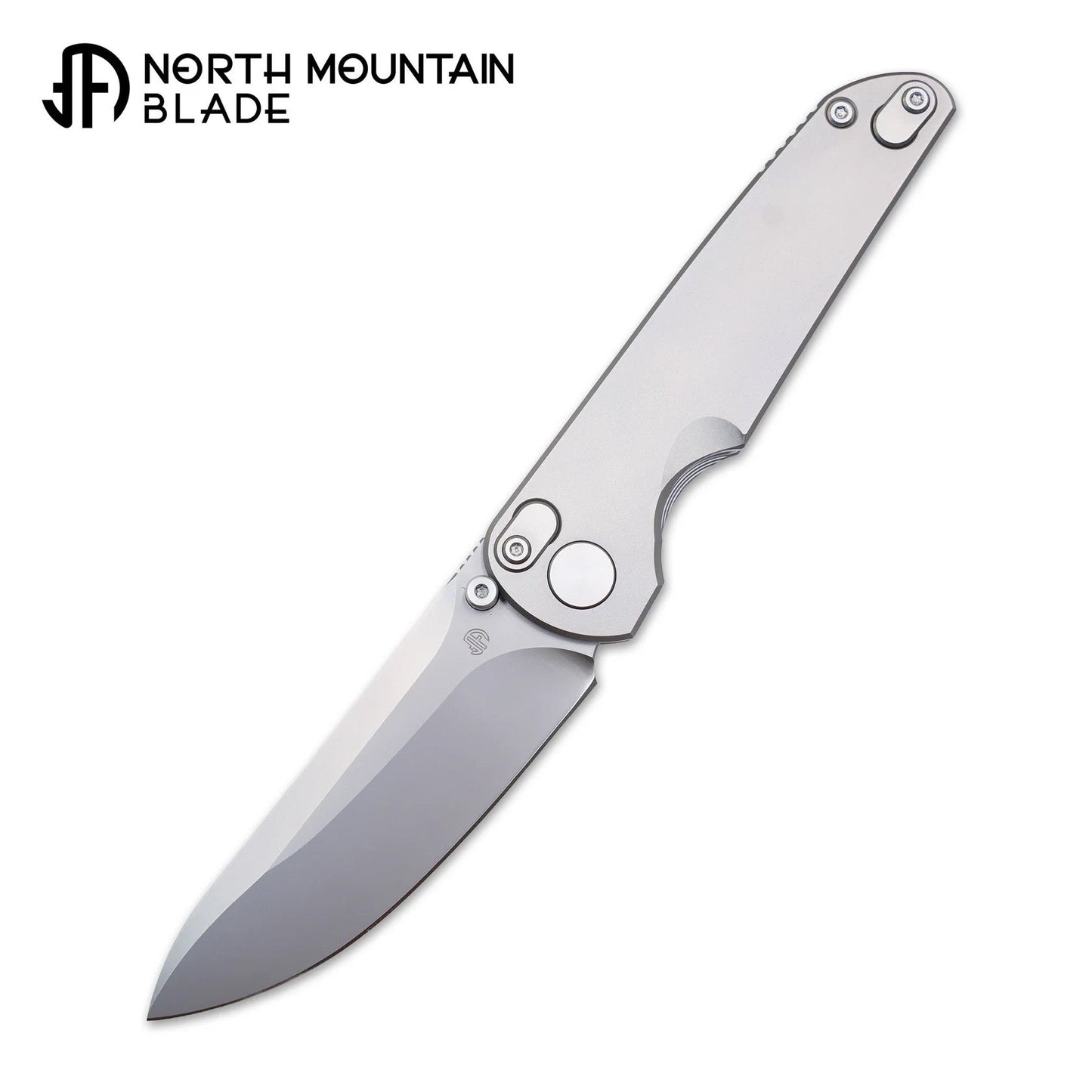 North Mountain Blade Element – 4" M390 Titanium Folding Knife