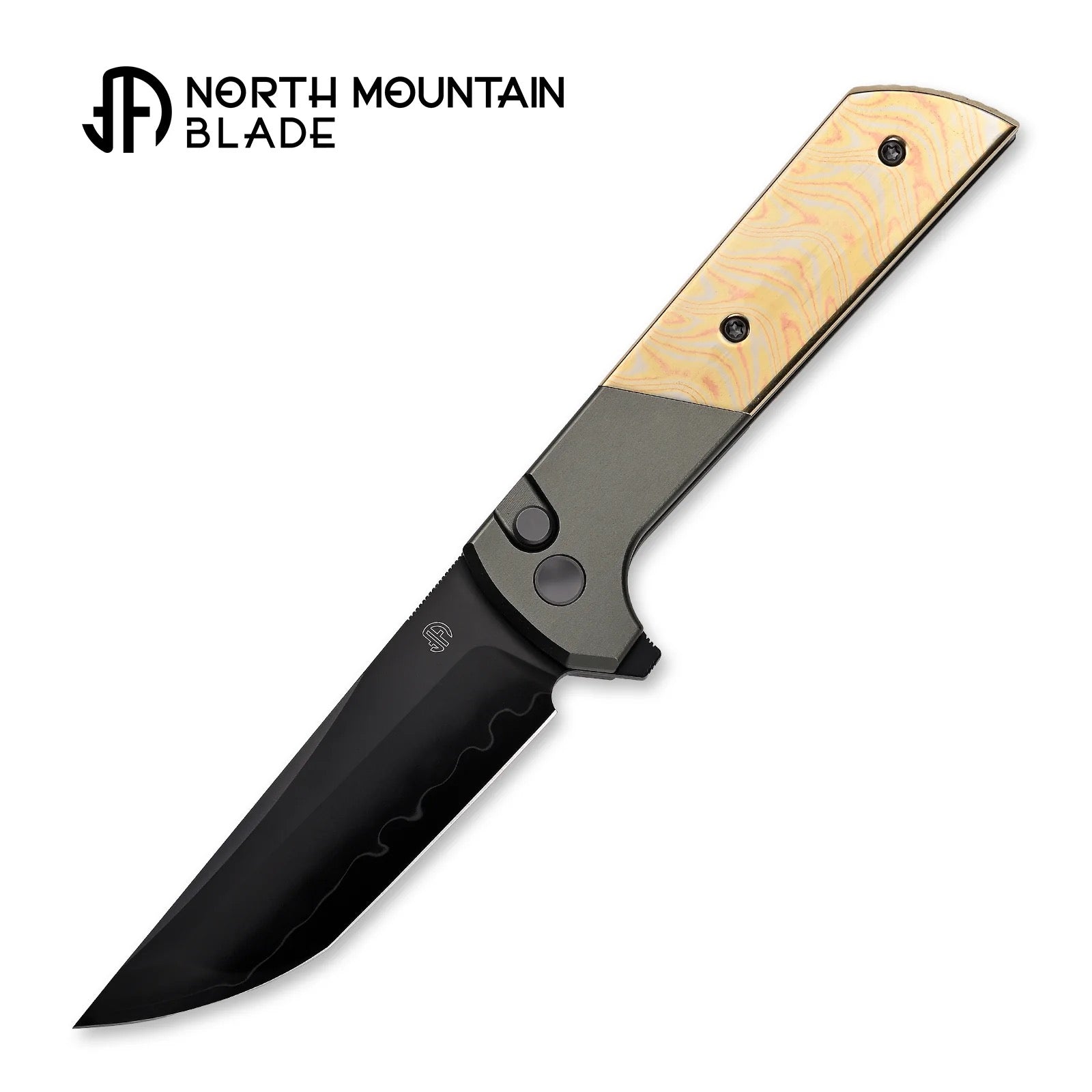 North Mountain Blade 2407-CUDM-DLC detail view 3 folding knife
