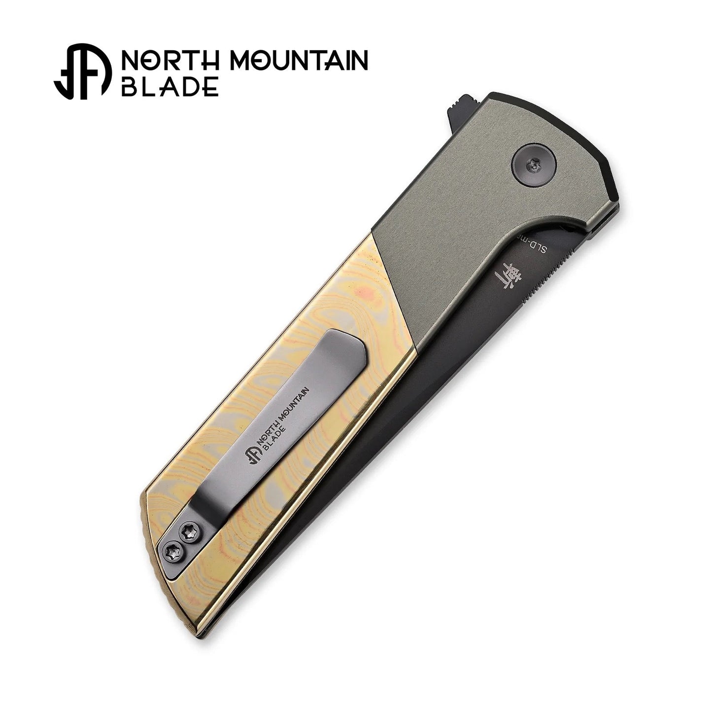 North Mountain Blade 2407-CUDM-DLC detail view 2 folding knife