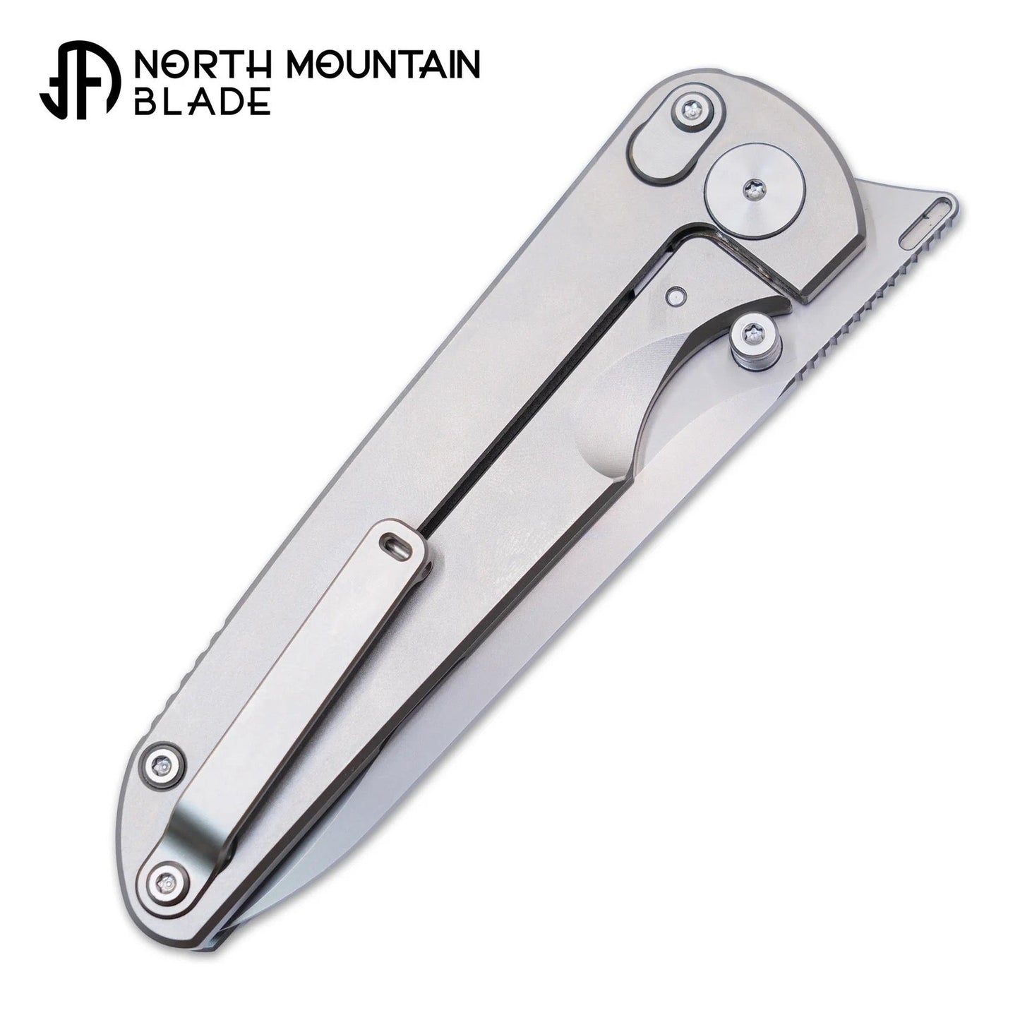 North Mountain Blade Element – 4" M390 Titanium Folding Knife